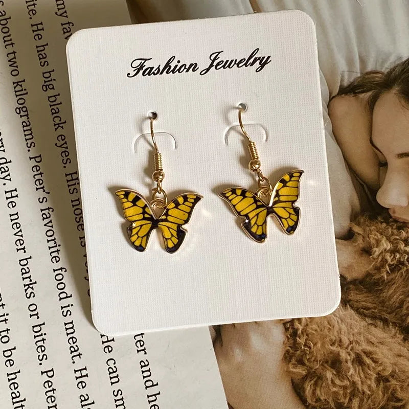 Fashion Women Necklace Korea Style New Butterfly Pendant