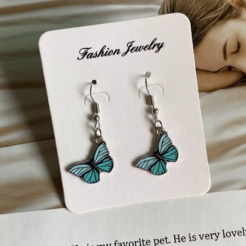 Fashion Women Necklace Korea Style New Butterfly Pendant