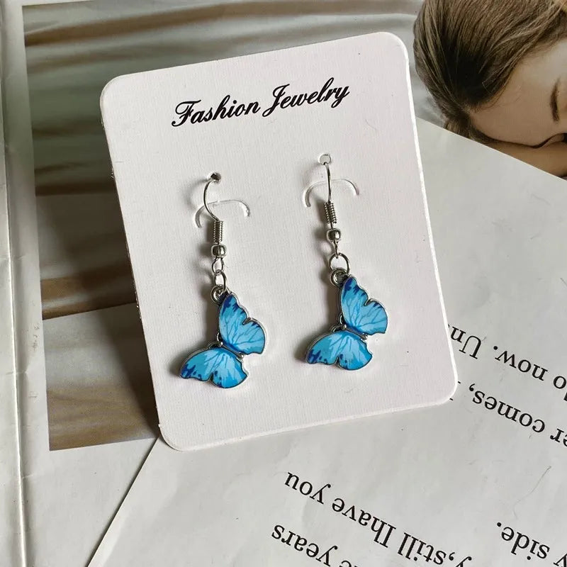 Fashion Women Necklace Korea Style New Butterfly Pendant