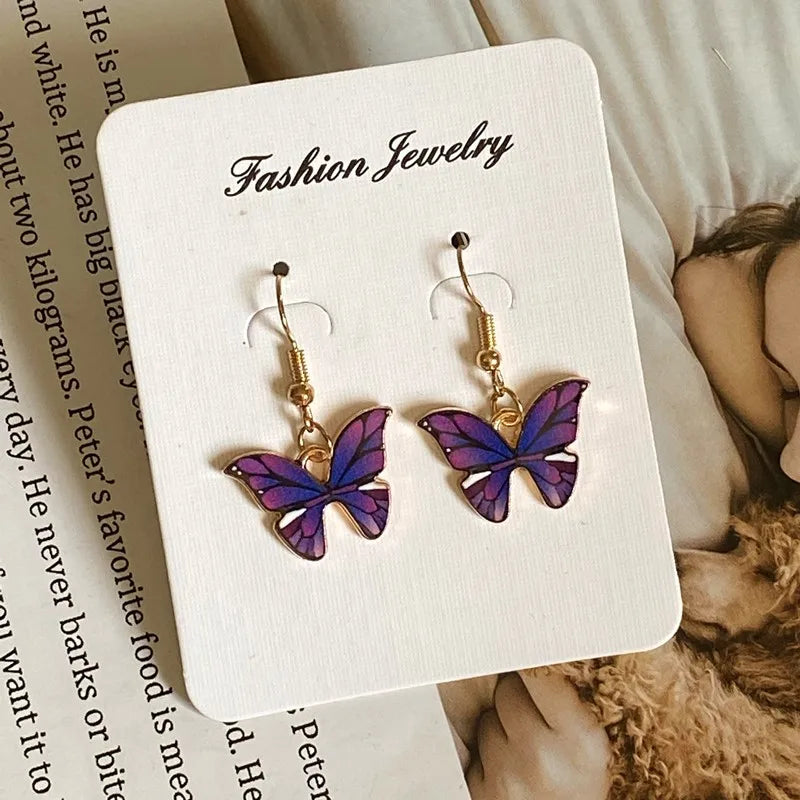 Fashion Women Necklace Korea Style New Butterfly Pendant