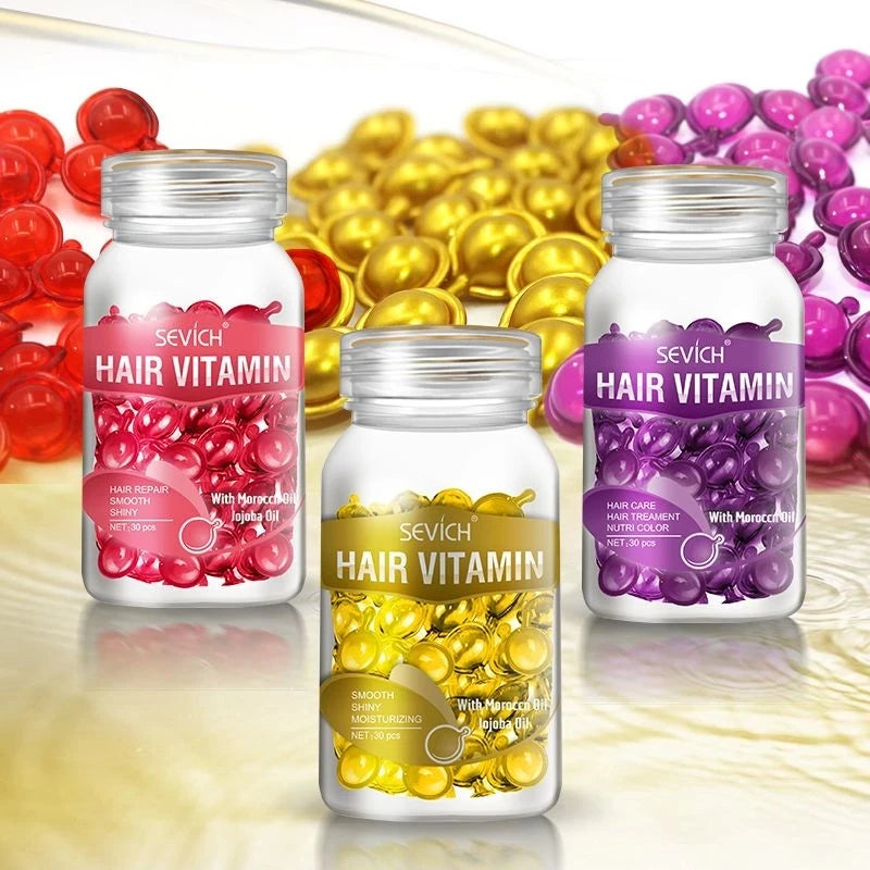 Sevich Smooth Silky Hair Vitamin Capsule Keratin Complex Oil Hair Care