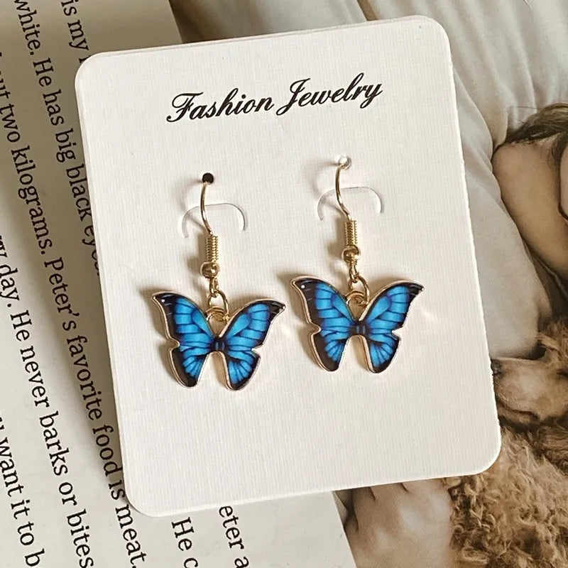 Fashion Women Necklace Korea Style New Butterfly Pendant