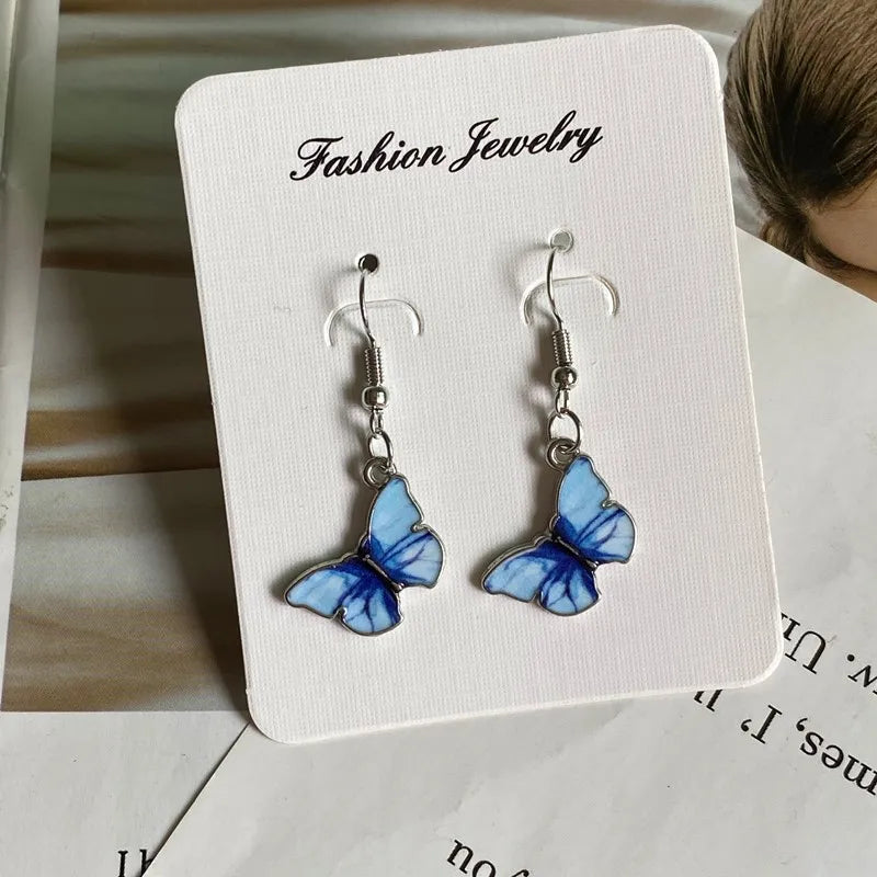 Fashion Women Necklace Korea Style New Butterfly Pendant