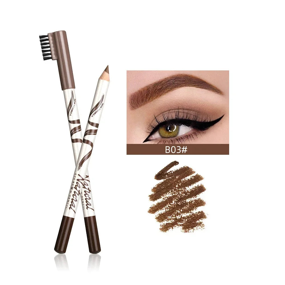 1pcs Waterproof Cosmetic Eye Brow Pencil Five Color