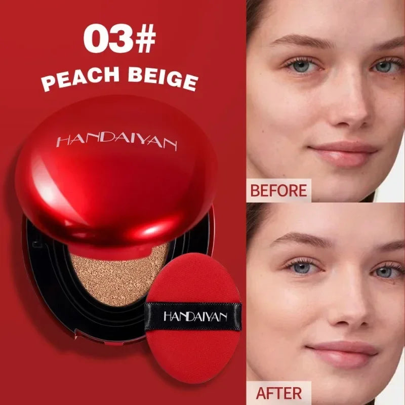 Face Air Cushion Foundation 6 Colors Concealer Foundation Lasting Full