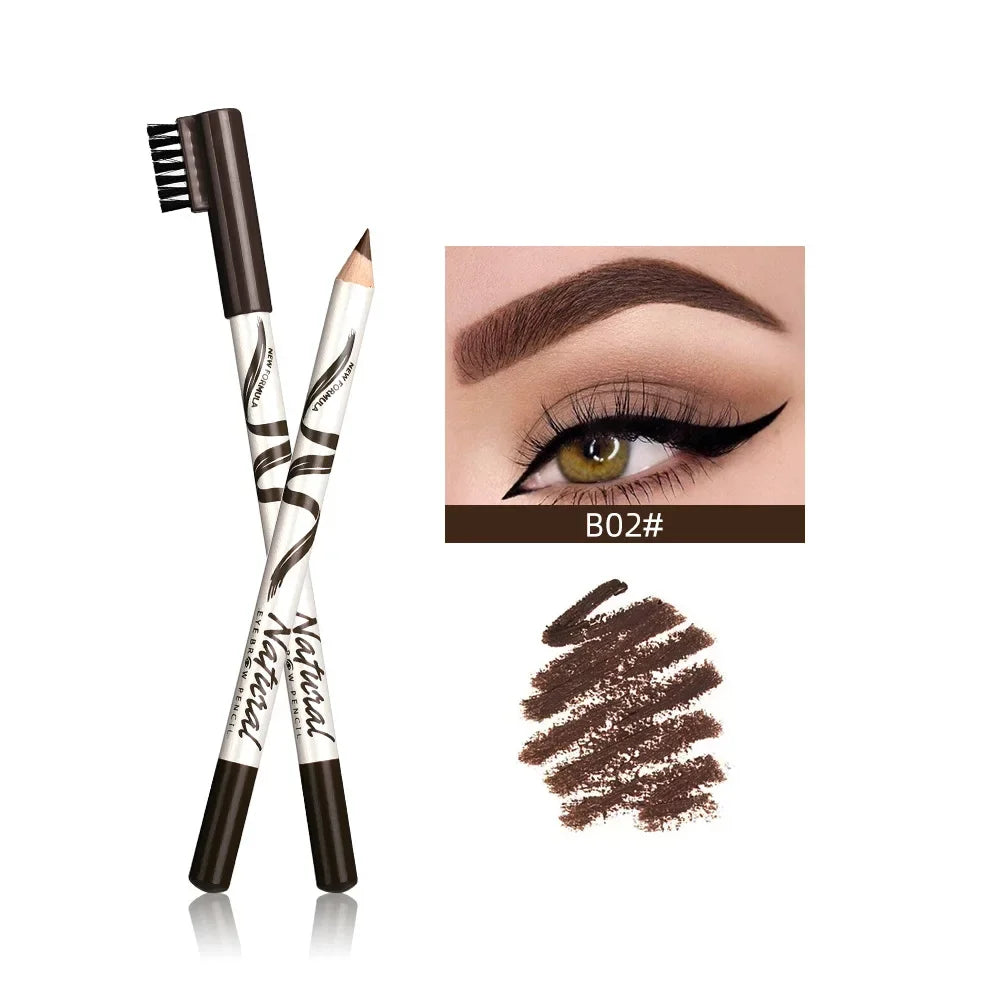 1pcs Waterproof Cosmetic Eye Brow Pencil Five Color