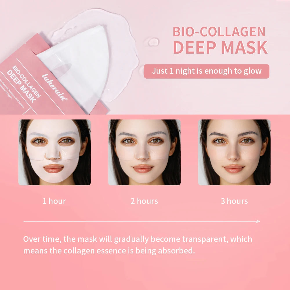 Bio-Collagen Real Deep Mask Supplement Collagen Hydrating Overnight