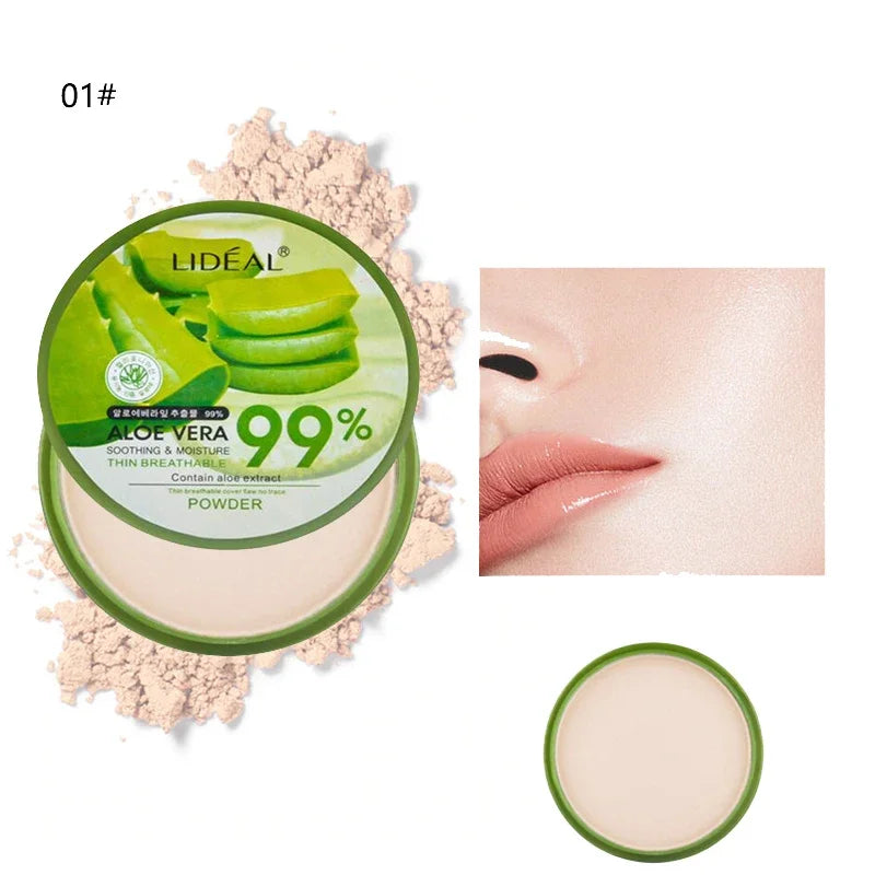 Aloe Vera Softening Powder Waterproof Moisturizing Concealer