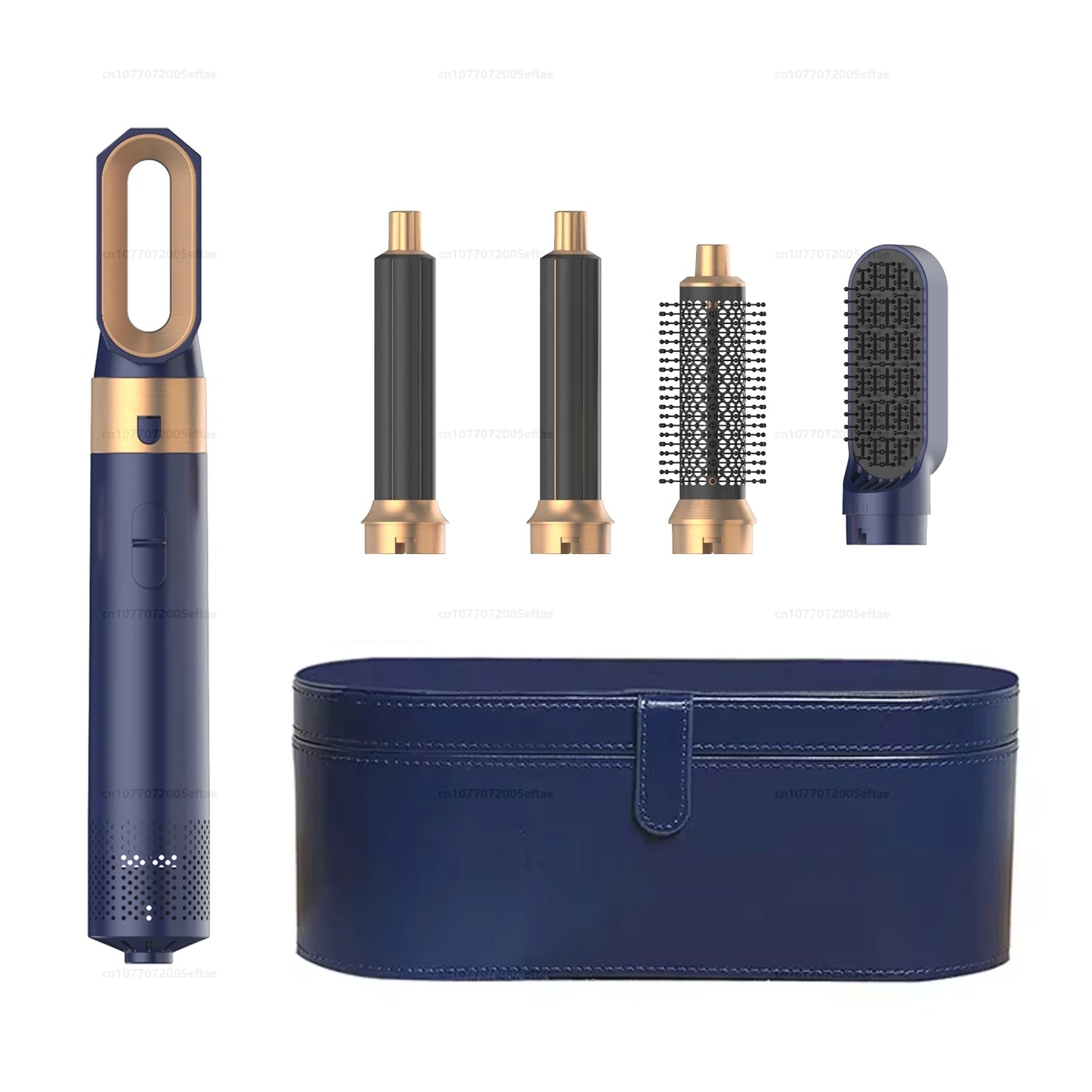 2025 New 5-in-1 Hair Dryer Hot Comb Set Professional Curling Iron Hair Straightener Styling