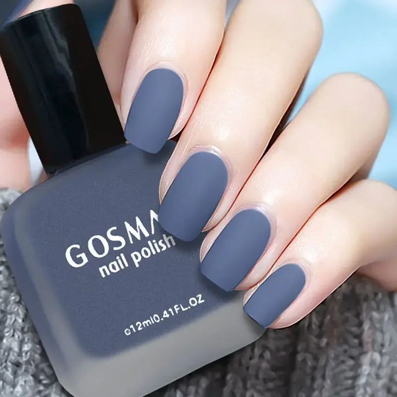 Fashion Color Long Lasting Quick Dry Matte Nail Lacquer Polish