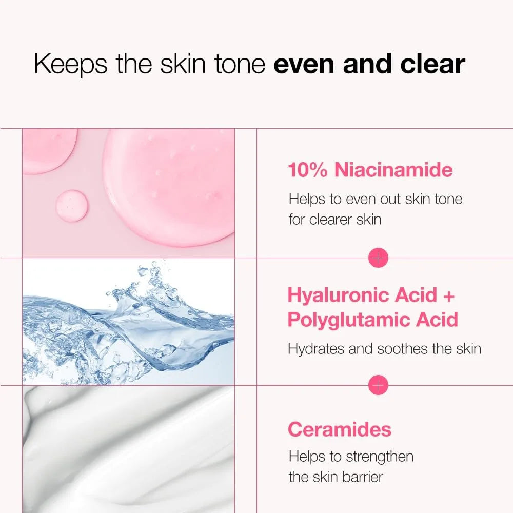 Anua 10% Niacinamide + 4% Hyaluronic Acid Serum, Hyaluronic Acid,