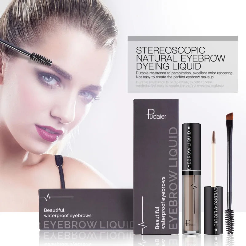 Pudaier 4 Color Waterproof Long Lasting Eyebrow