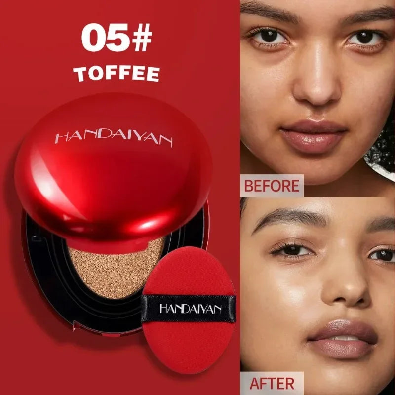 Face Air Cushion Foundation 6 Colors Concealer Foundation Lasting Full