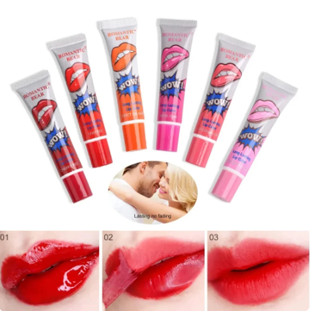 Makeup Liquid Lip Stick Lip Gloss Waterproof Long Lasting Tear Lipstick Lip gloss