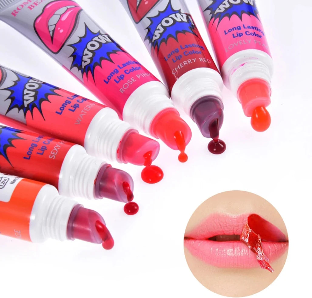Makeup Liquid Lip Stick Lip Gloss Waterproof Long Lasting Tear Lipstick Lip gloss