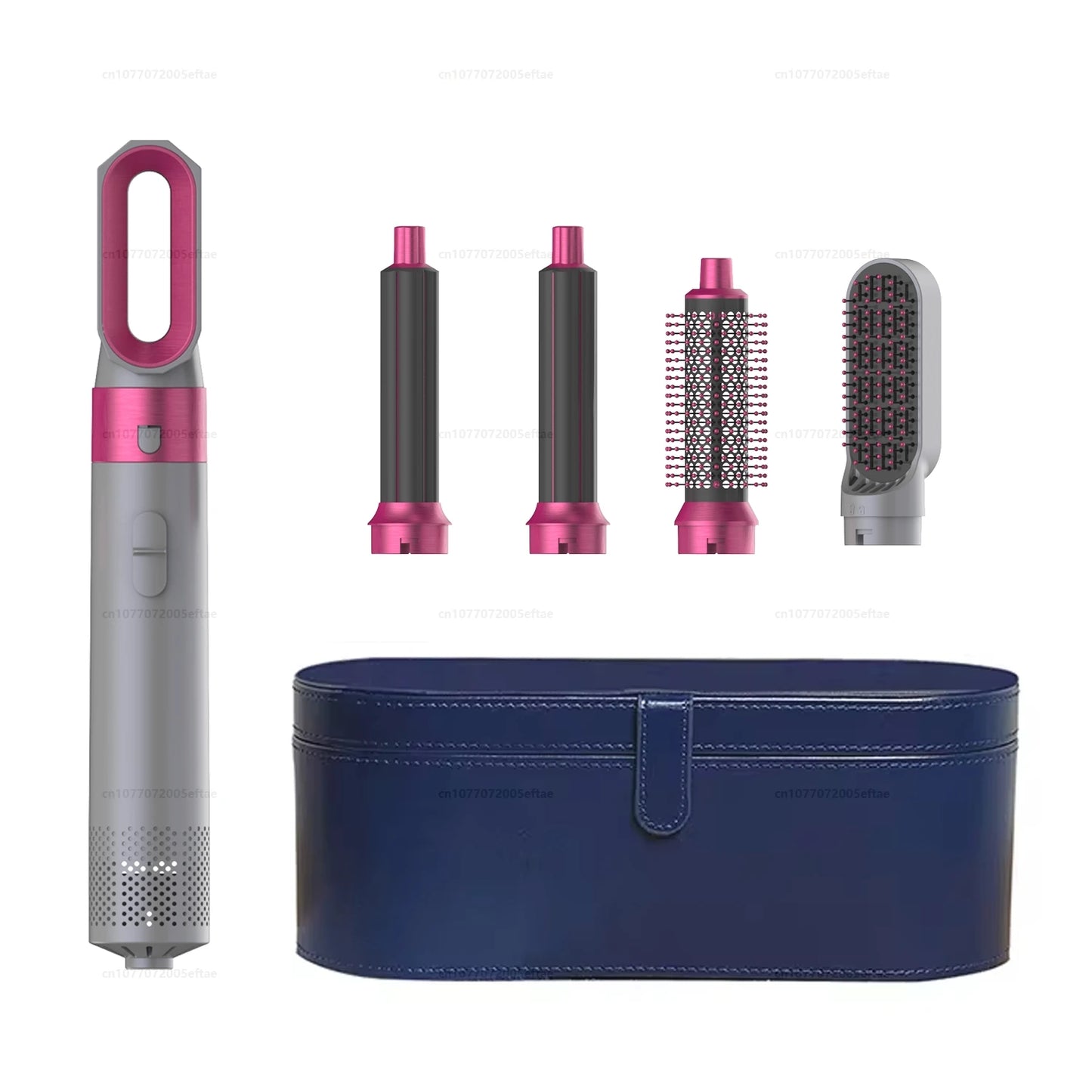2025 New 5-in-1 Hair Dryer Hot Comb Set Professional Curling Iron Hair Straightener Styling