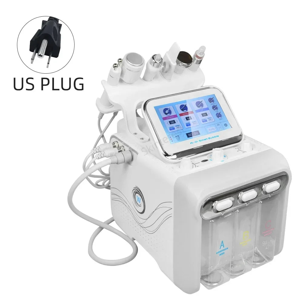 Hydro Water Jet Peel Hydrodermabrasion Machine 6 in 1 Facial