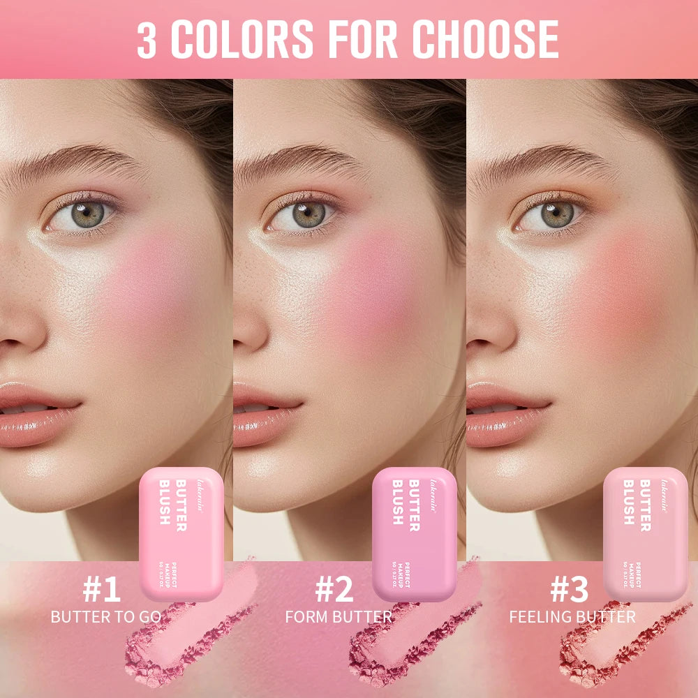 Professional Makeup Powder Blush 12HR Wear Vegan Formula Blusher Makeup