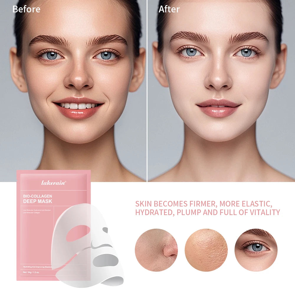 Bio-Collagen Real Deep Mask Supplement Collagen Hydrating Overnight