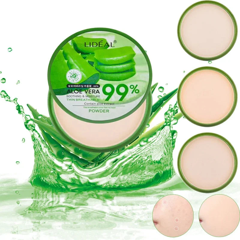 Aloe Vera Softening Powder Waterproof Moisturizing Concealer