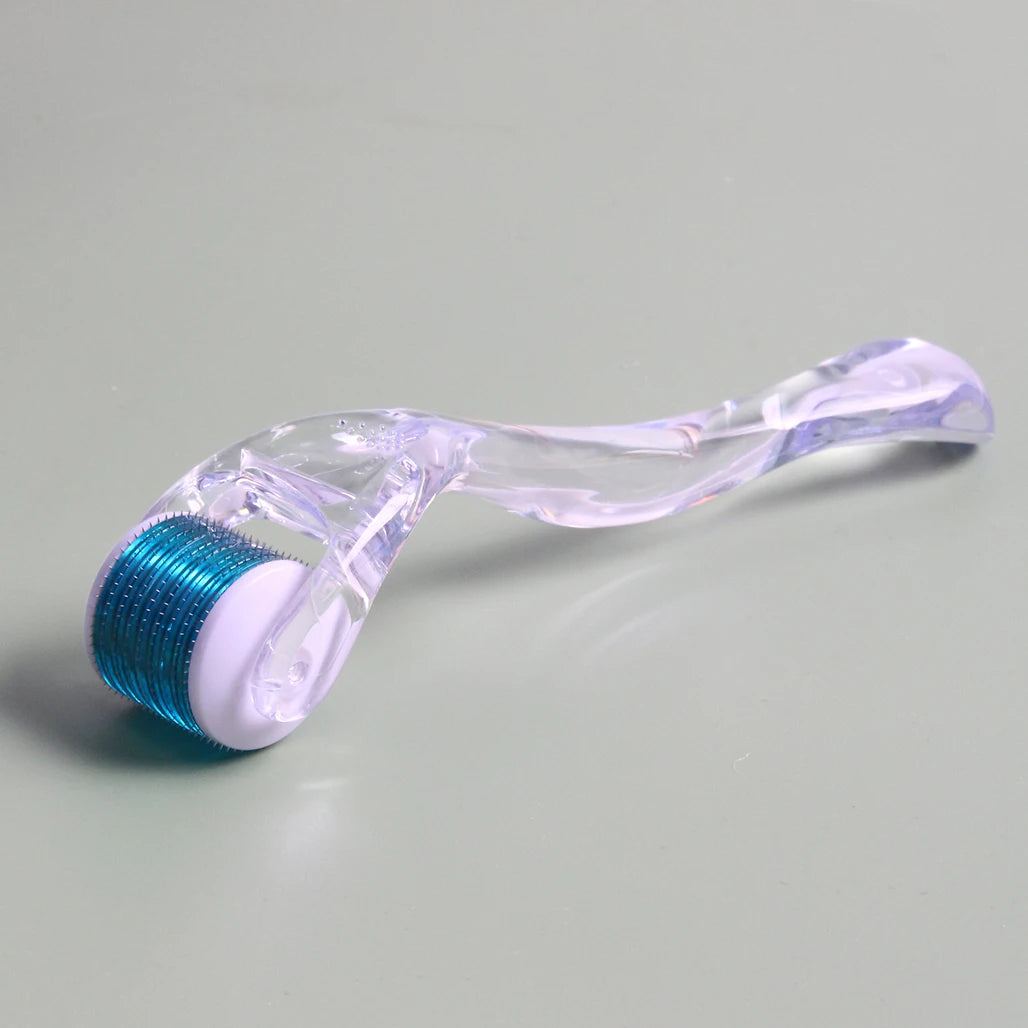 1Pcs Transparent Derma Roller Stainless Steel Black