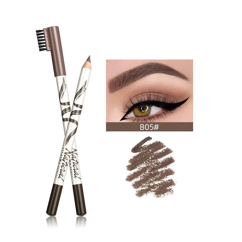 1pcs Waterproof Cosmetic Eye Brow Pencil Five Color