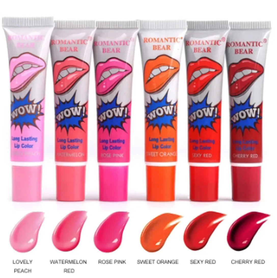 Makeup Liquid Lip Stick Lip Gloss Waterproof Long Lasting Tear Lipstick Lip gloss