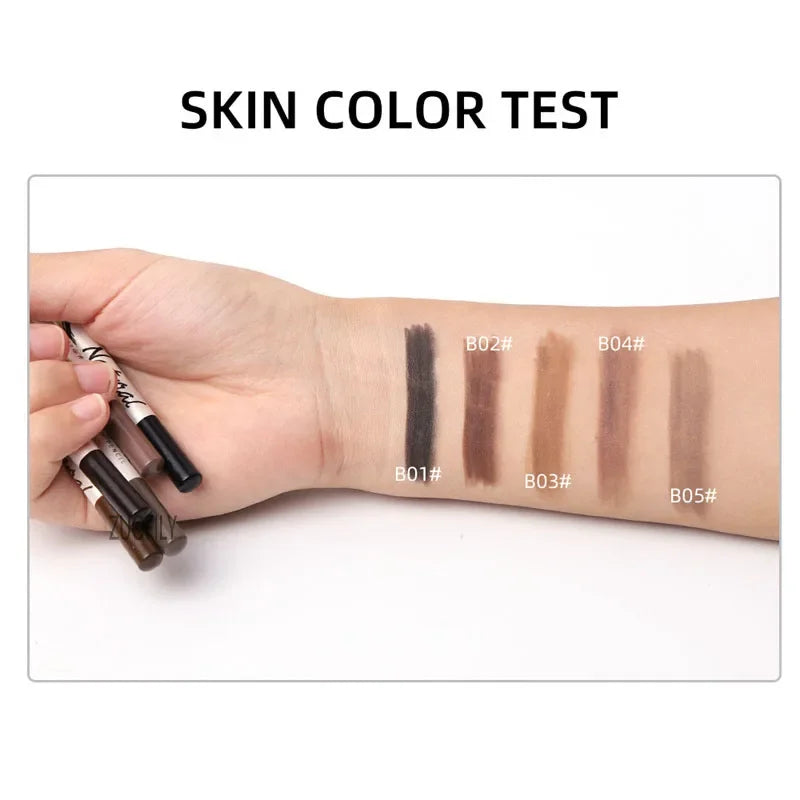 1pcs Waterproof Cosmetic Eye Brow Pencil Five Color