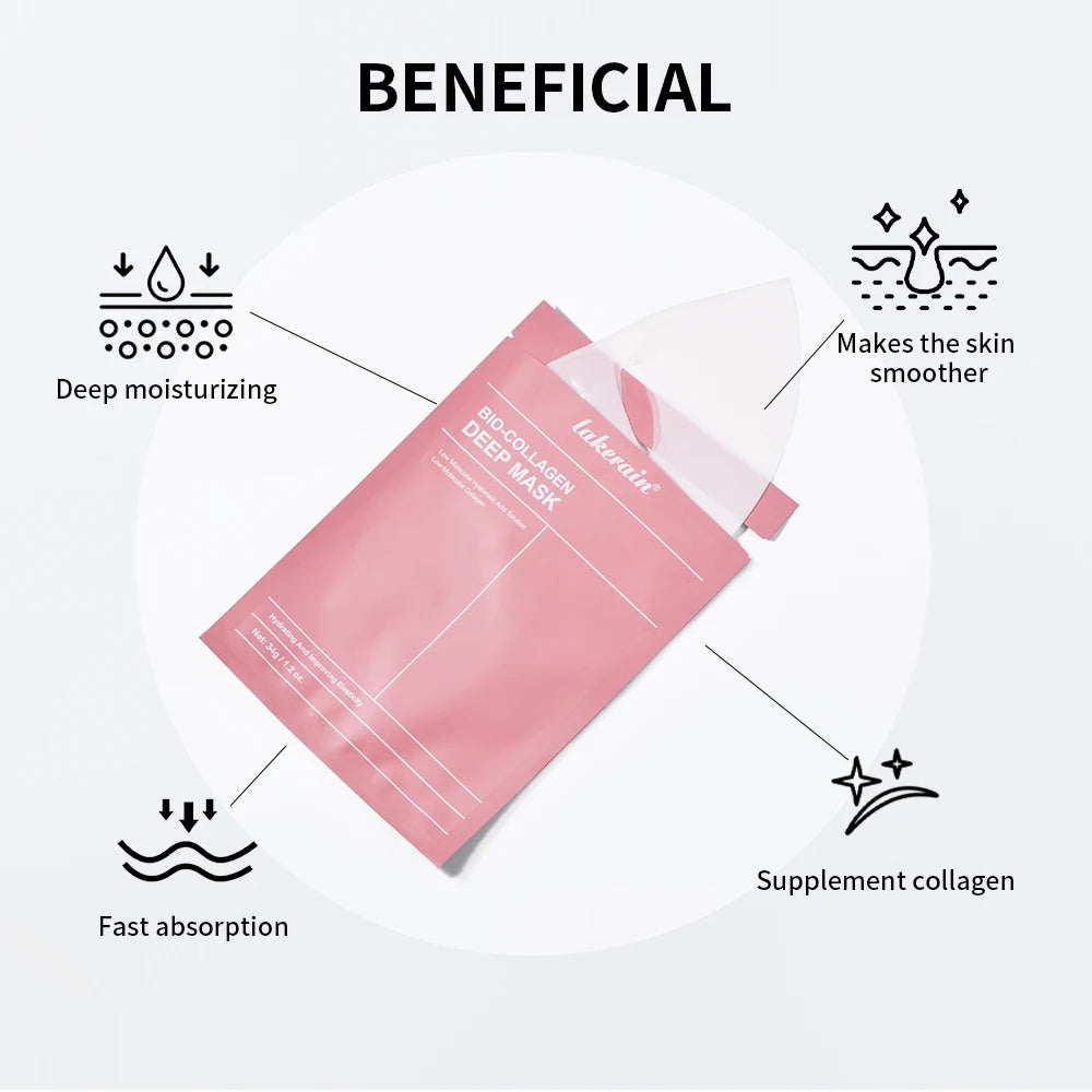 Bio-Collagen Real Deep Mask Supplement Collagen Hydrating Overnight