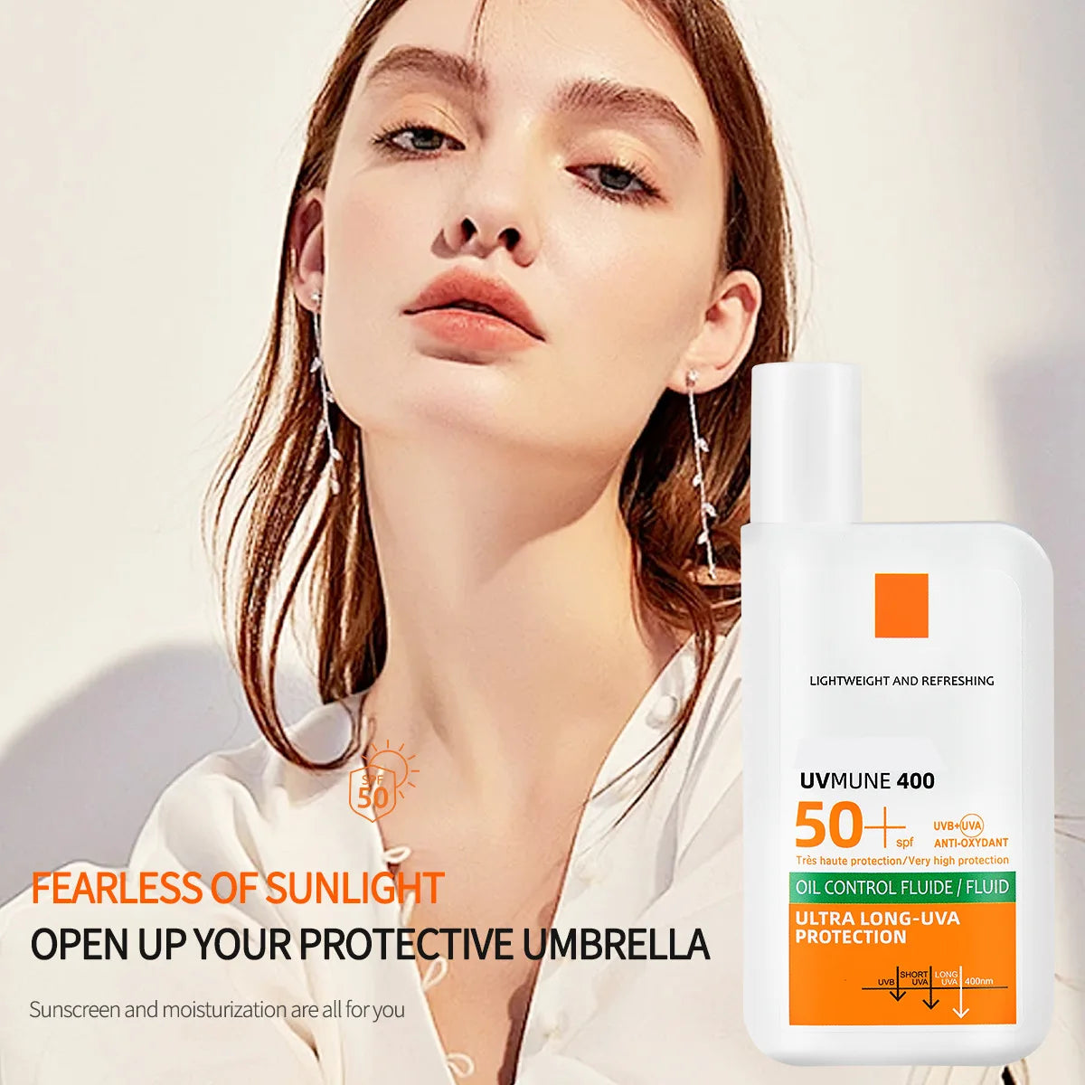 SPF 50+ Sunscreen Lotion Cream Long