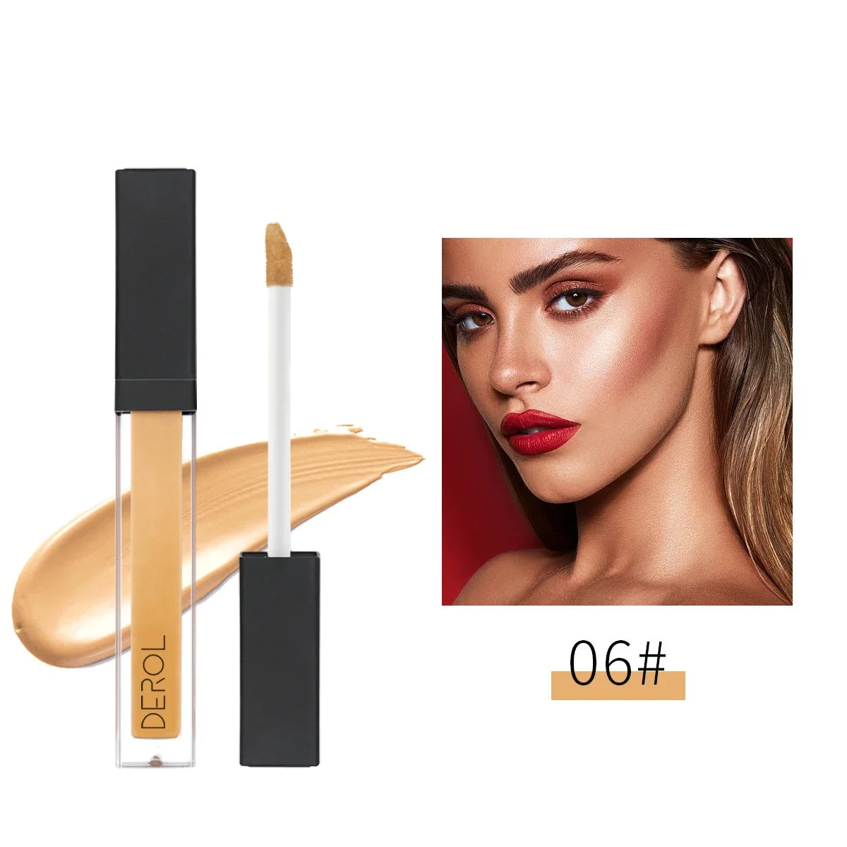 Silky Concealer Stick Liquid Cream Texture Covers Acne Marks Dark
