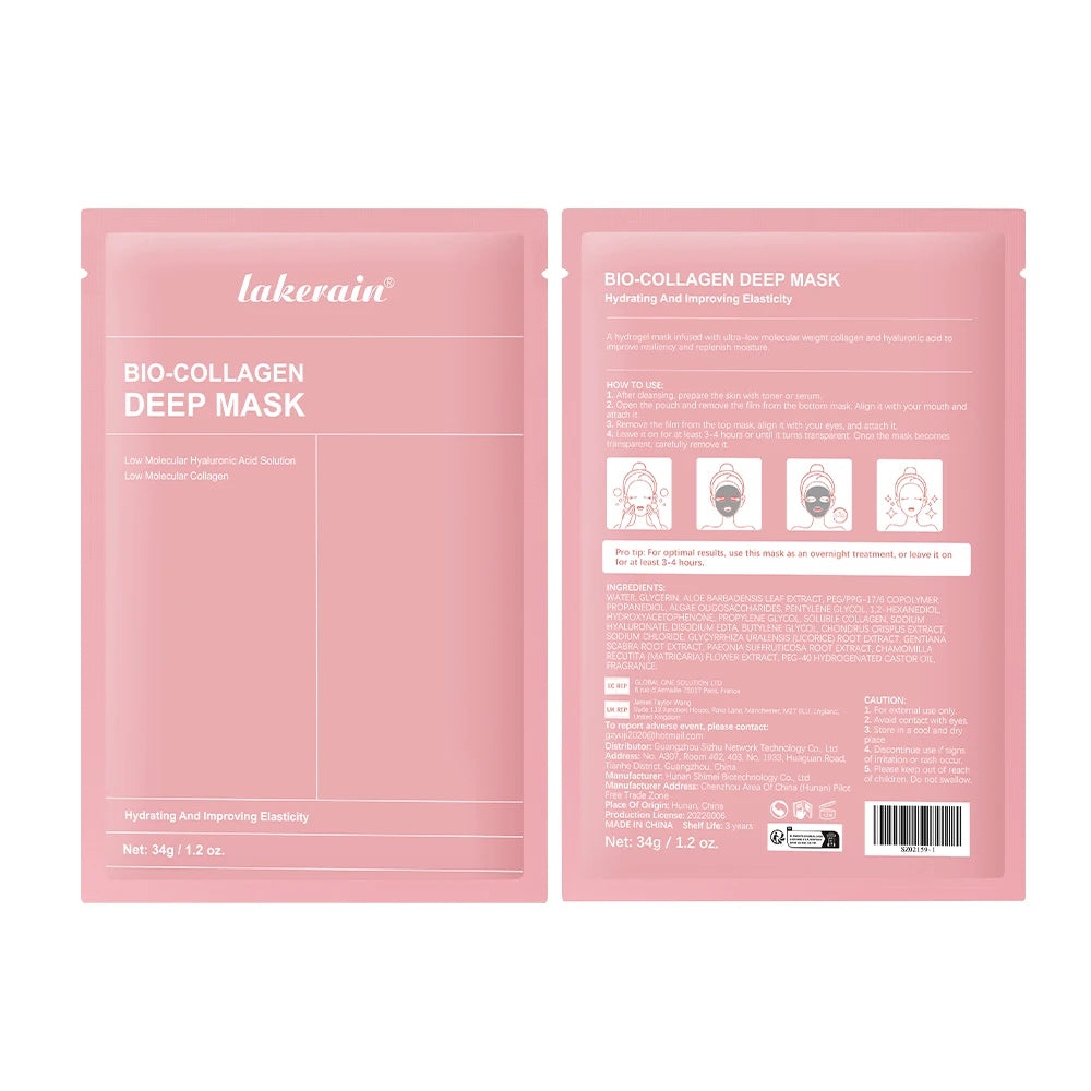 Bio-Collagen Real Deep Mask Supplement Collagen Hydrating Overnight