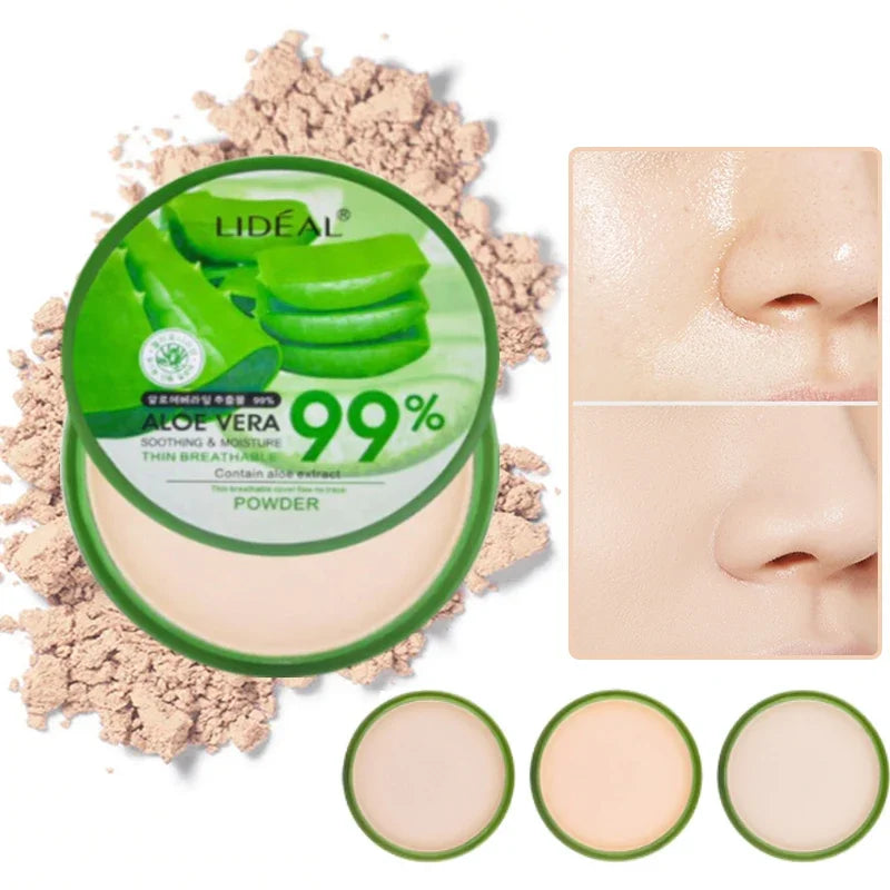 Aloe Vera Softening Powder Waterproof Moisturizing Concealer