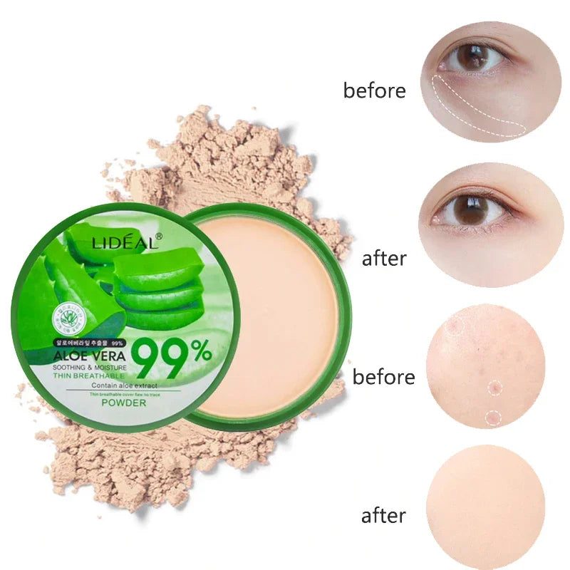 Aloe Vera Softening Powder Waterproof Moisturizing Concealer