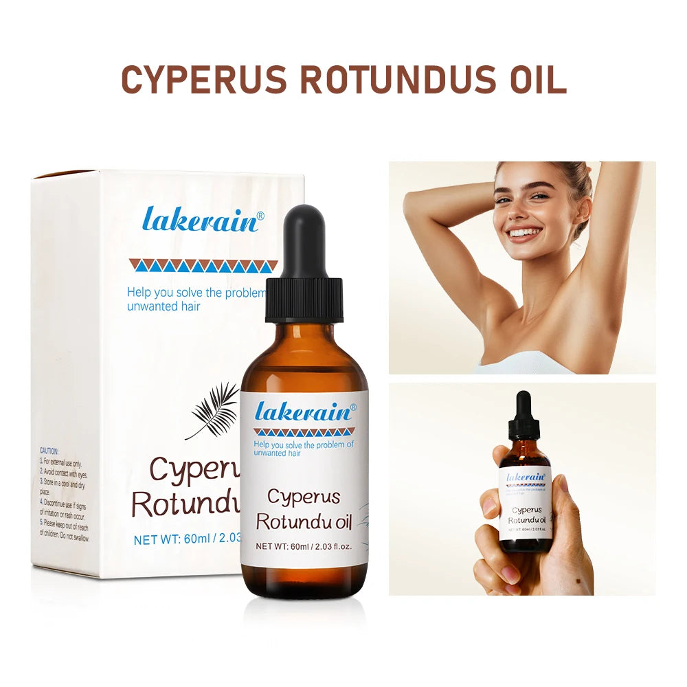 Inhibit Hair Growth 60ml Cyperus Rotundus Oil
