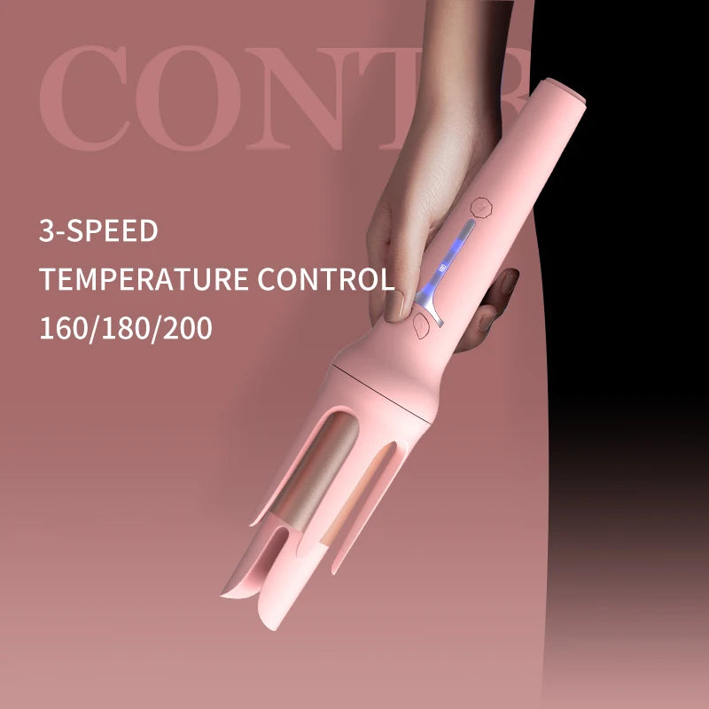 Automatic Curling Iron 32 mm Big Roll Anion Ceramic Hair Curler 4-Speed Adjustable