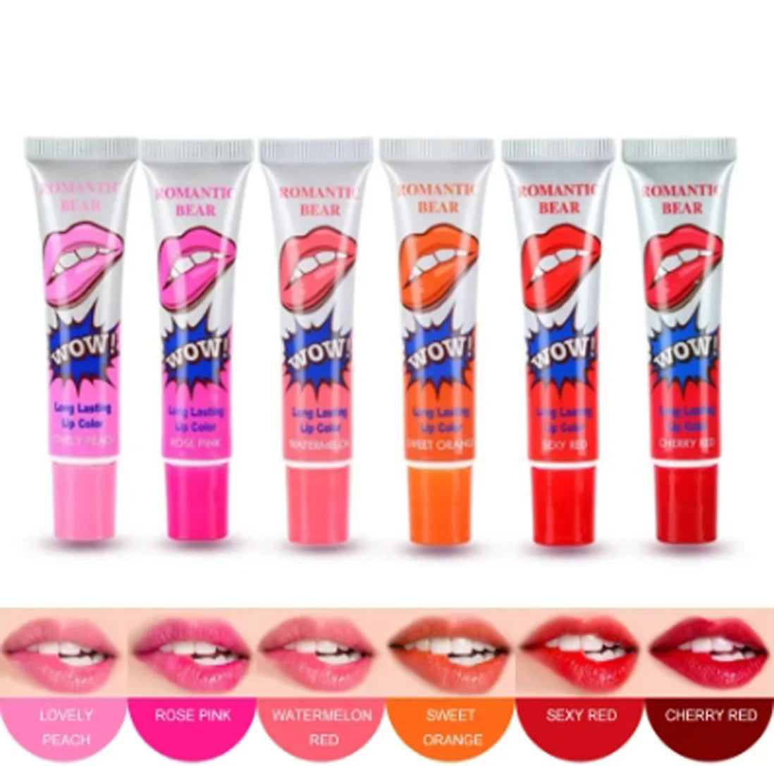 Makeup Liquid Lip Stick Lip Gloss Waterproof Long Lasting Tear Lipstick Lip gloss