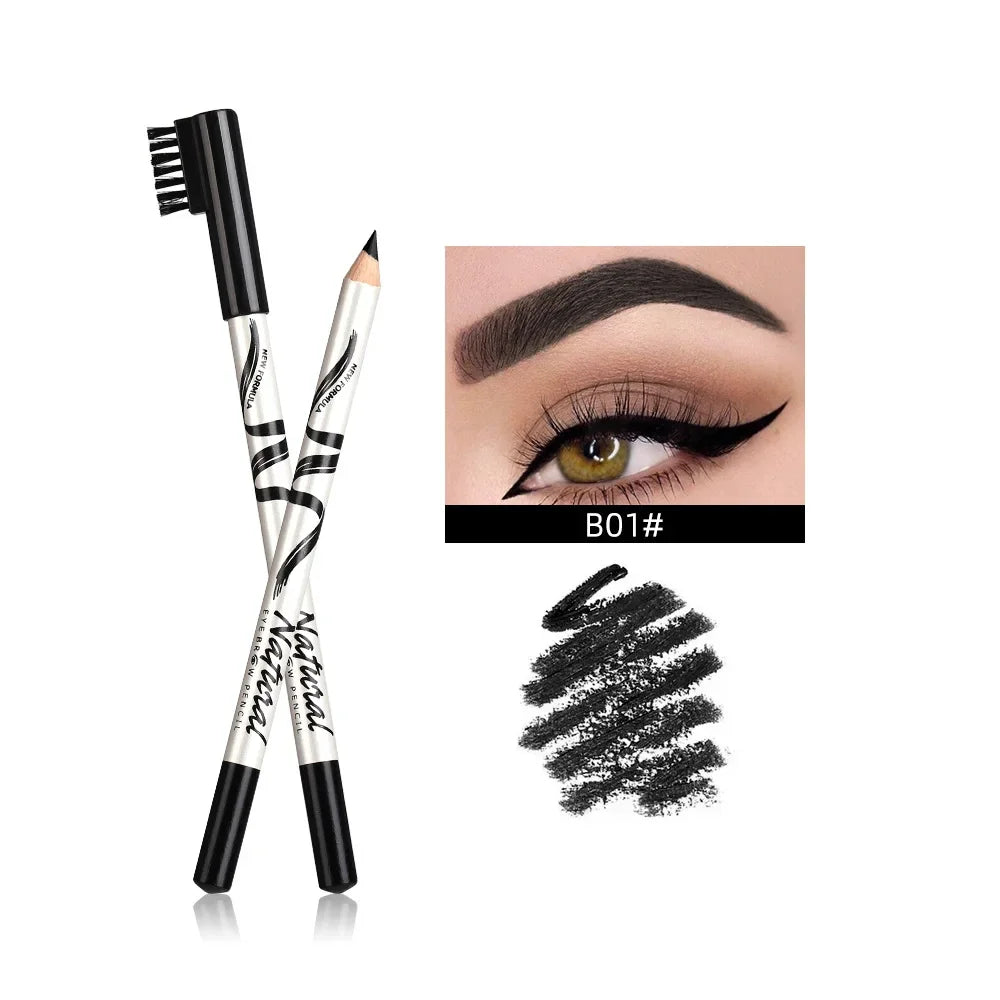1pcs Waterproof Cosmetic Eye Brow Pencil Five Color