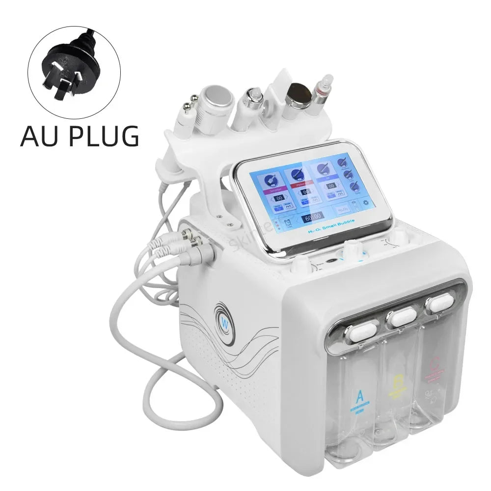 Hydro Water Jet Peel Hydrodermabrasion Machine 6 in 1 Facial